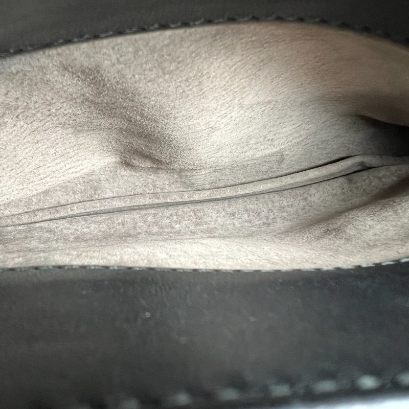 BV  黑編織單肩鏈條包-7