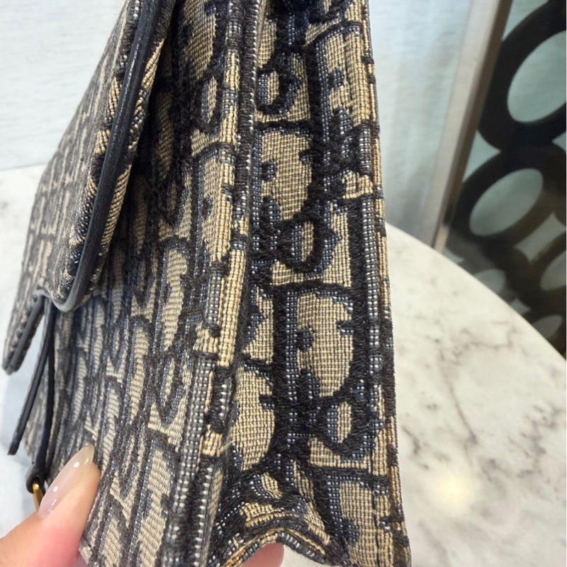 ［ 便宜賣 ］Dior 老花WOC鏈包-3