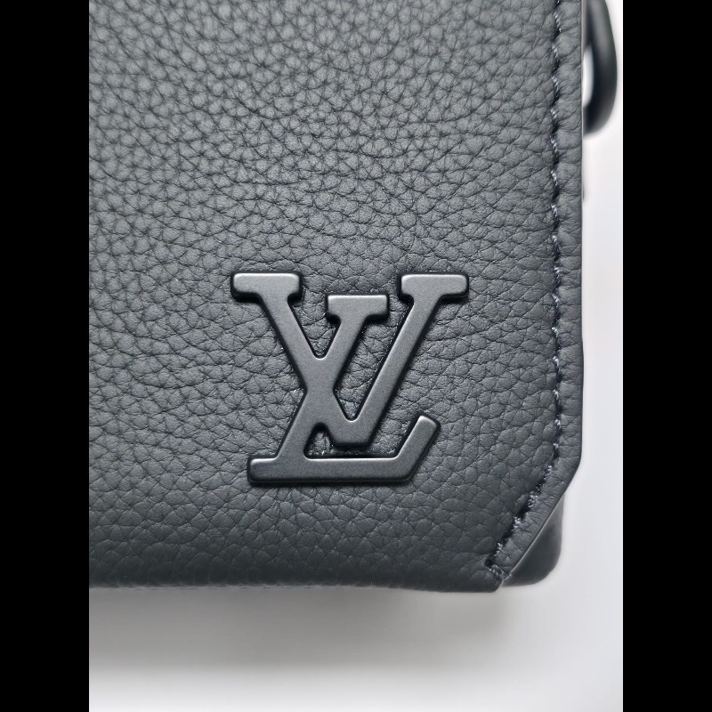 LV 黑色Men's Crossbody Flap Bag-13