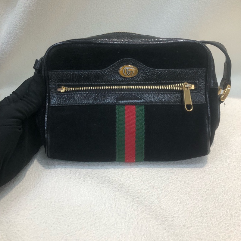 Gucci 猄皮相機包 XC455-0