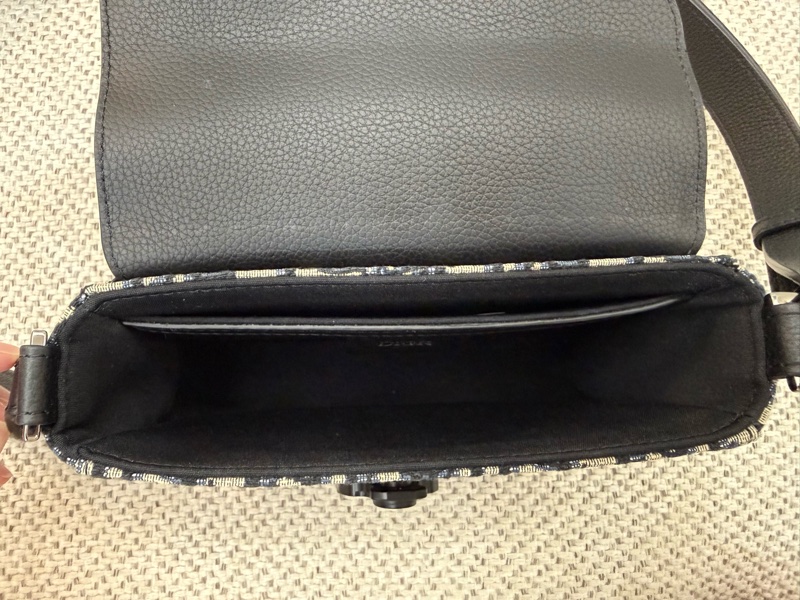 (誠可議) Dior Saddle 迷你翻蓋郵差包-經典老花logo馬鞍包-16