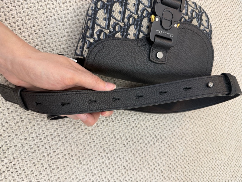 (誠可議) Dior Saddle 迷你翻蓋郵差包-經典老花logo馬鞍包-22