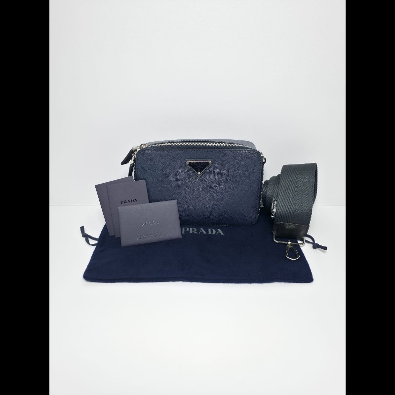 Prada - Brique Crossbody Bag-0