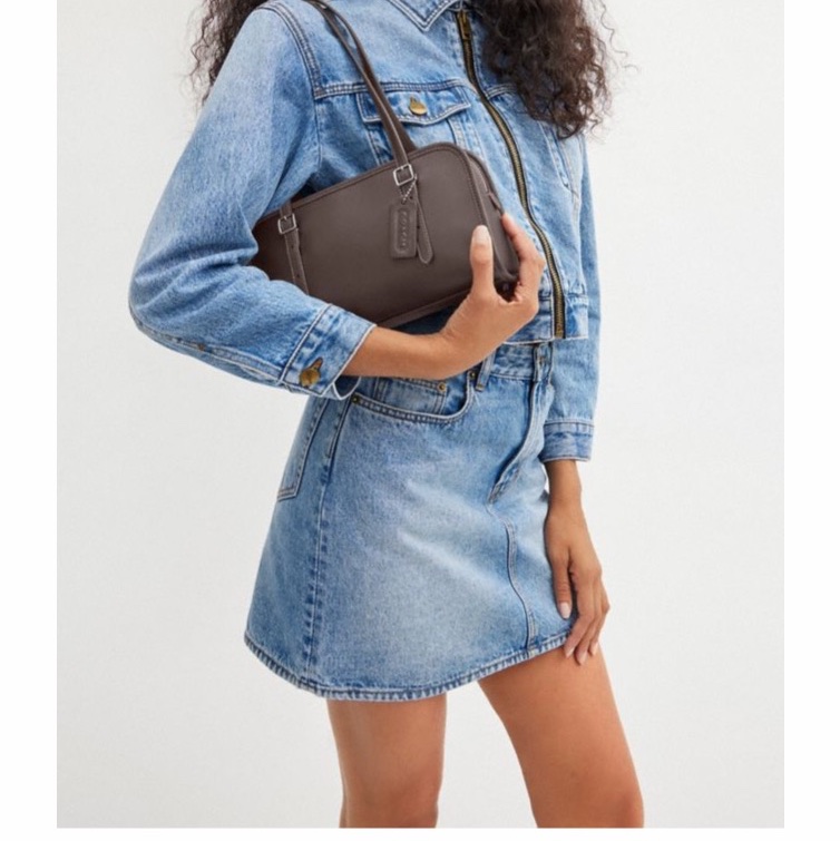 Coach 女士 拉鍊單肩包均碼碼25.5cm*8.5cm*15cm-1