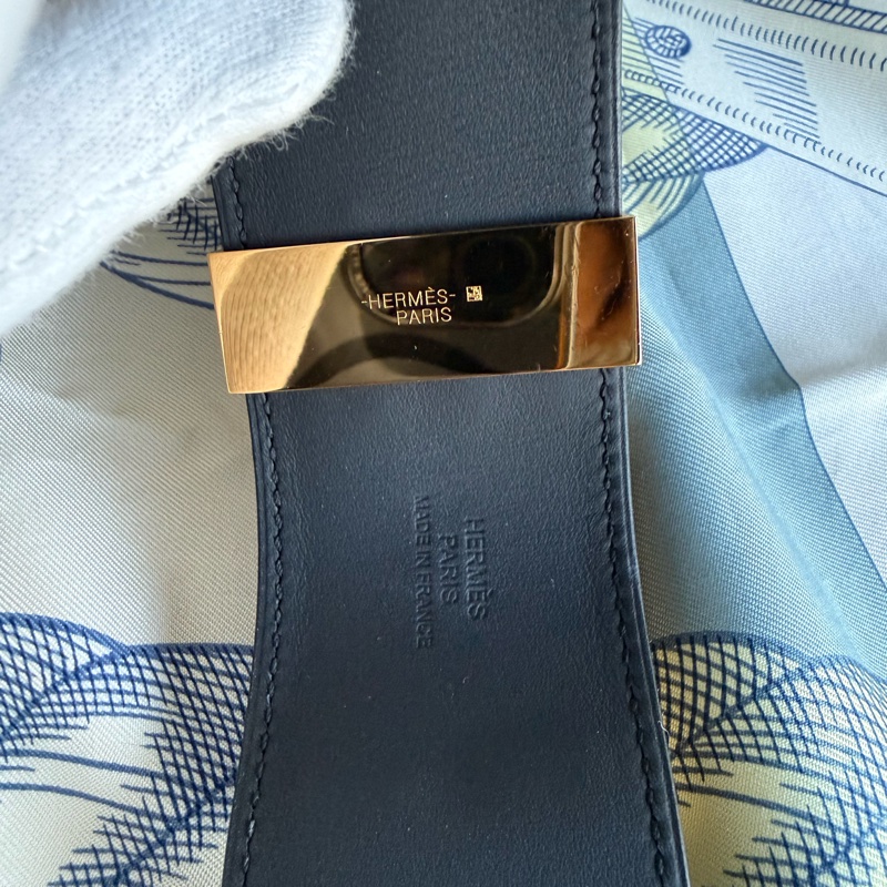 Hermes CDC 黑色皮手環S 號，9成新-4