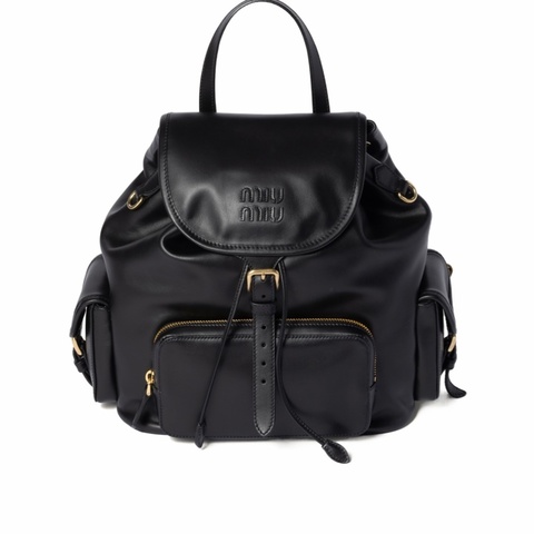 Miu Miu 女士 翻蓋雙肩包均碼碼29.5cm*12.5cm*25cm