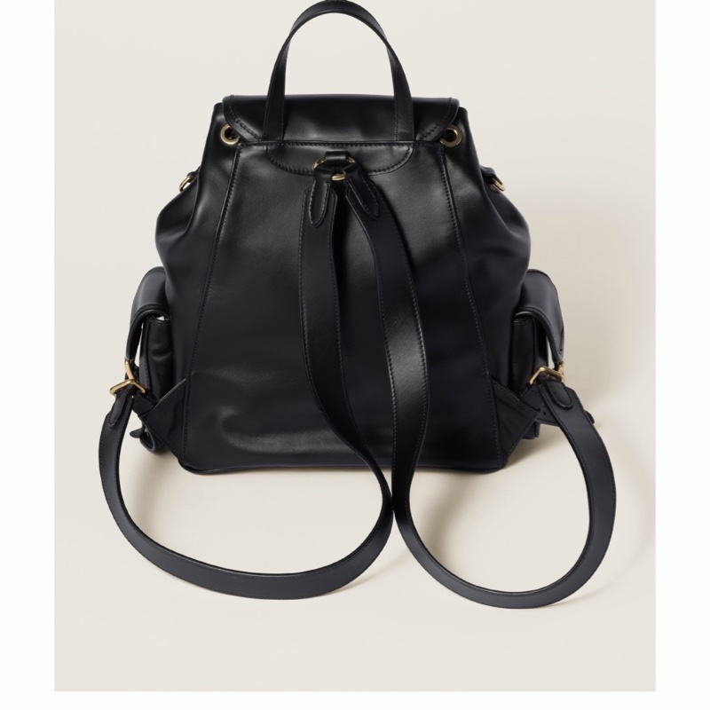 Miu Miu 女士 翻蓋雙肩包均碼碼29.5cm*12.5cm*25cm-3