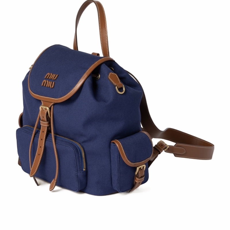 Miu Miu 女士 翻蓋雙肩包均碼碼29.5cm*12.5cm*25cm-4