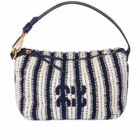 Miu Miu 女士 鈎針編織手提包均碼碼18.5cm*10cm*14cm