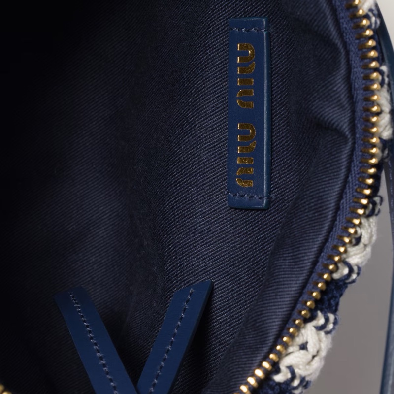 Miu Miu 女士 鈎針編織手提包均碼碼18.5cm*10cm*14cm-3