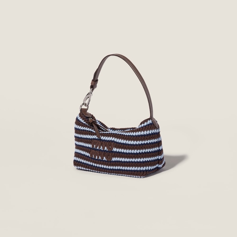 Miu Miu 女士 鈎編手拿包均碼碼18.5cm*10cm*14cm-2