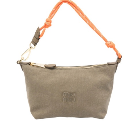 Miu Miu 女士 拉鍊手提包均碼碼18.5cm*10cm*14cm