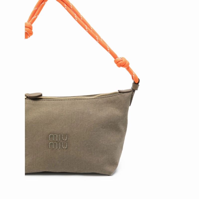 Miu Miu 女士 拉鍊手提包均碼碼18.5cm*10cm*14cm-1
