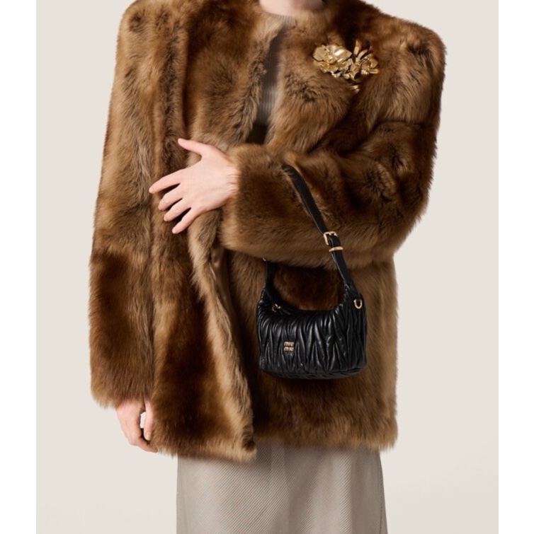 Miu Miu 女士 Matelasse單肩包均碼碼常規、15cm*8cm*8.5cm-3