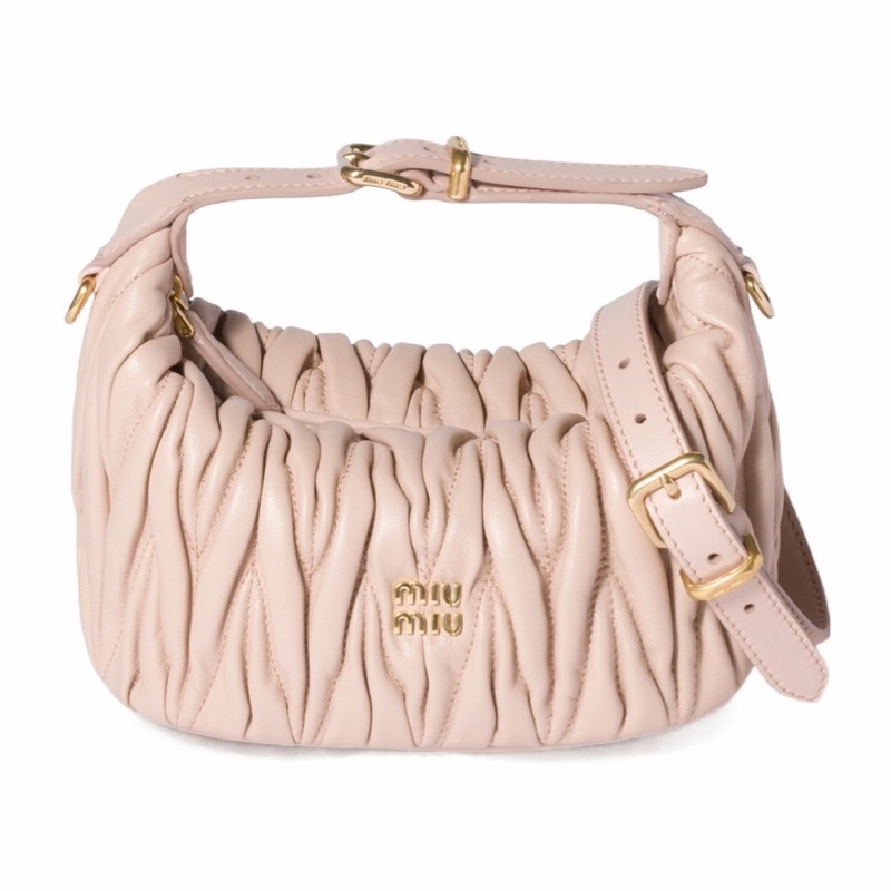 Miu Miu 女士 拉鍊單肩包均碼碼15cm*8cm*8.5cm-1