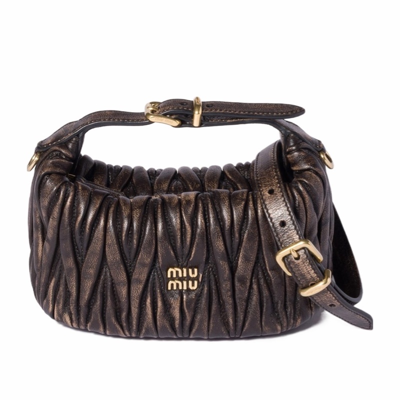 Miu Miu 女士 Matelasse 迷你包均碼碼MINI、15cm*8cm*8.5cm-1
