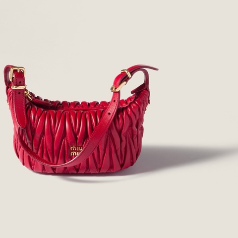 Miu Miu 女士 拉鍊單肩包均碼碼15cm*8cm*8.5cm
