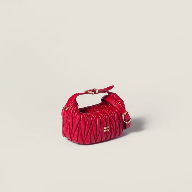 Miu Miu 女士 拉鍊單肩包均碼碼15cm*8cm*8.5cm-1