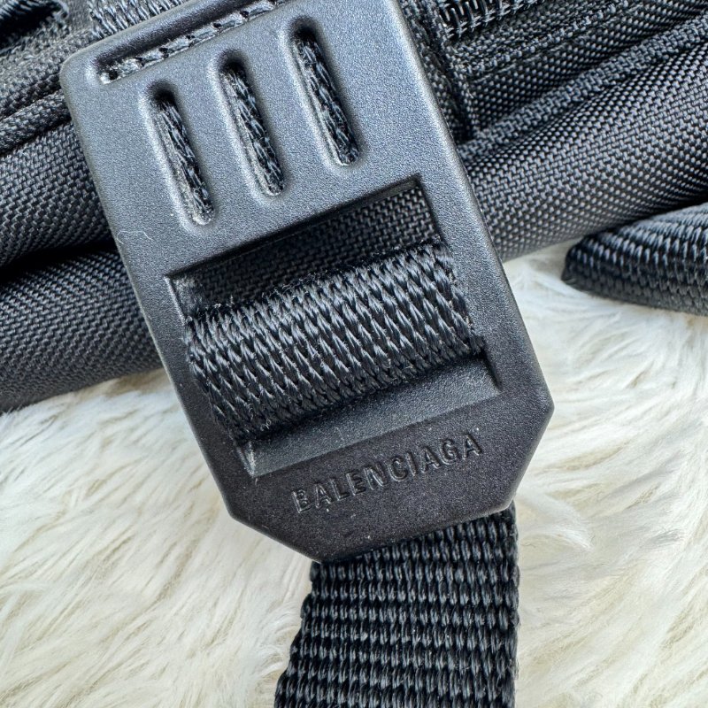 Balenciaga ARMY 斜挎郵差包 黑色 尼龍-5