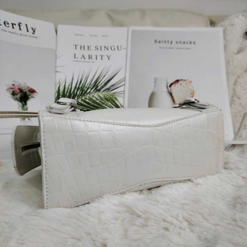 Balenciaga NEO CLASSIC手袋 白色 牛皮 mini-4