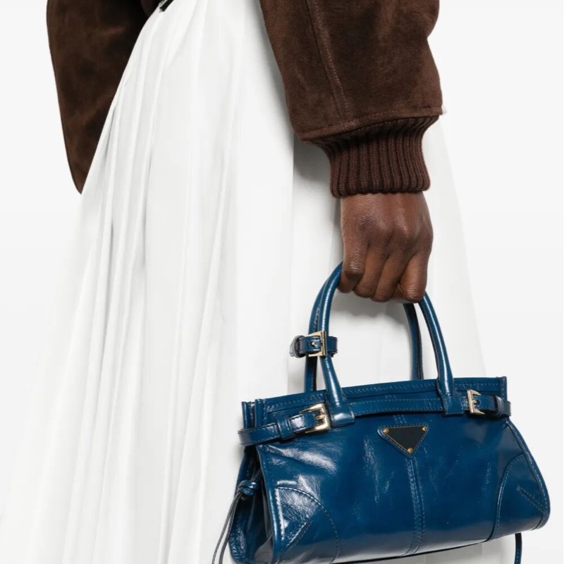 Prada 女士 Bonnie徽標迷你手提包均碼碼MINI-3