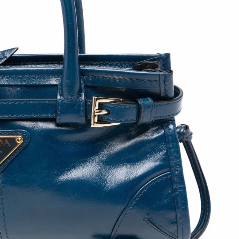 Prada 女士 Bonnie徽標迷你手提包均碼碼MINI-4