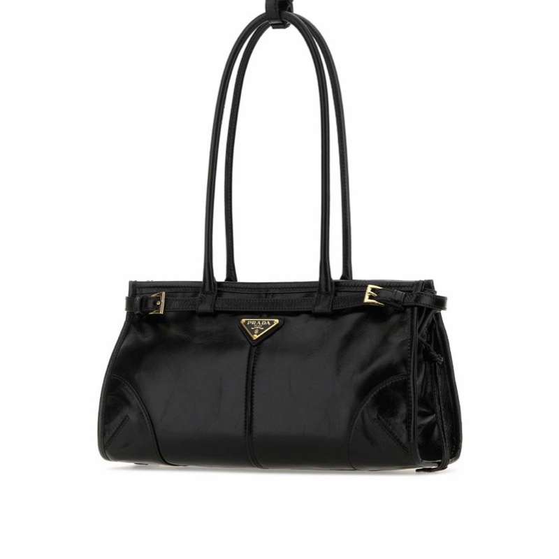 Prada 女士 中號皮質手提包均碼碼32cm*12cm*15.5cm-3