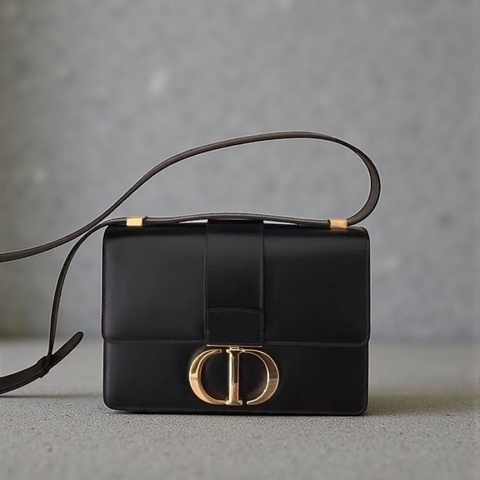 莉亞精品♡ Dior蒙田30 黑色 二手美包