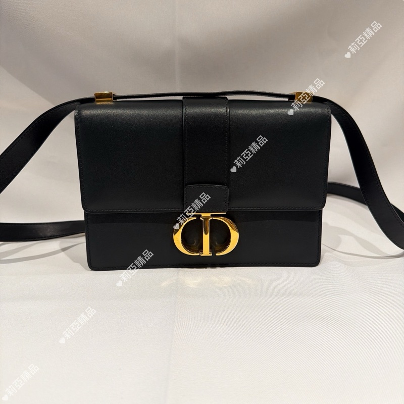 莉亞精品♡ Dior蒙田30 黑色 二手美包-2