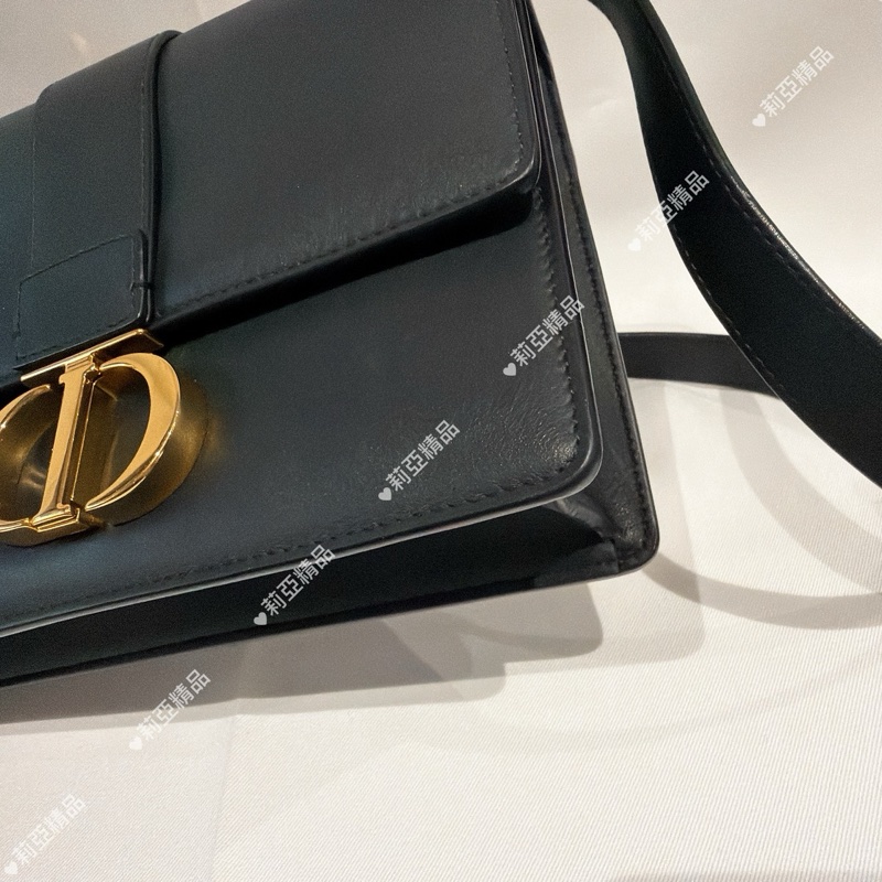 莉亞精品♡ Dior蒙田30 黑色 二手美包-7