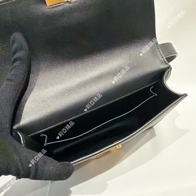 莉亞精品♡ Dior蒙田30 黑色 二手美包-15