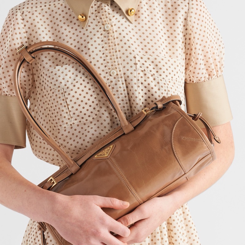 Prada 女士 中號徽標單肩包均碼碼中號、32cm*12cm*15.5cm-2
