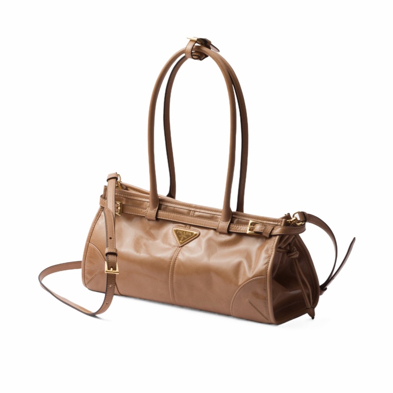 Prada 女士 中號徽標單肩包均碼碼中號、32cm*12cm*15.5cm-3