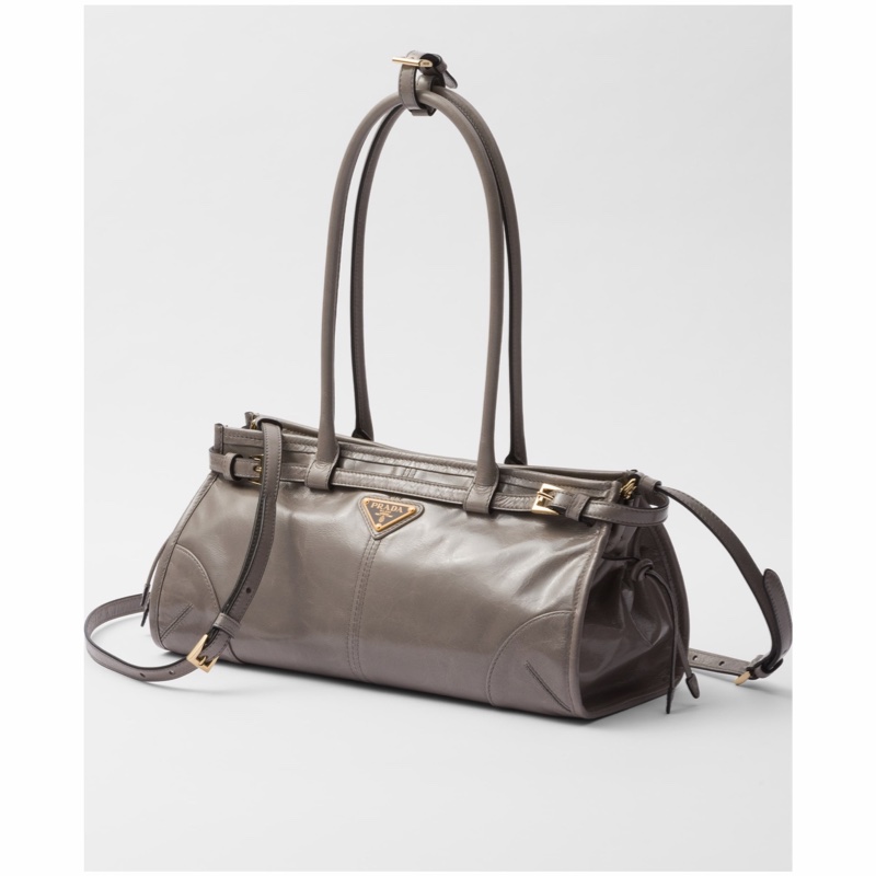 Prada 女士 中號徽標單肩包均碼碼中號、32cm*12cm*15.5cm-1