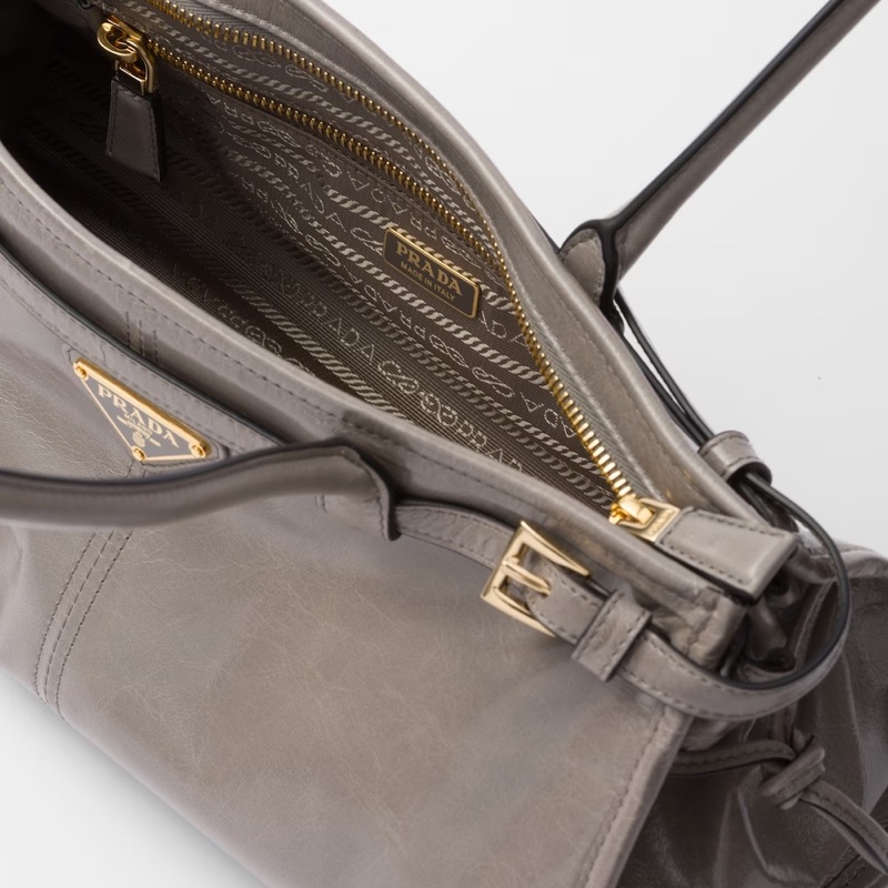 Prada 女士 中號徽標單肩包均碼碼中號、32cm*12cm*15.5cm-3