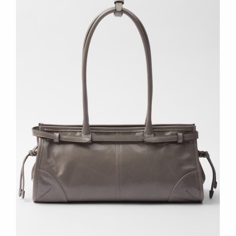 Prada 女士 中號徽標單肩包均碼碼中號、32cm*12cm*15.5cm-5