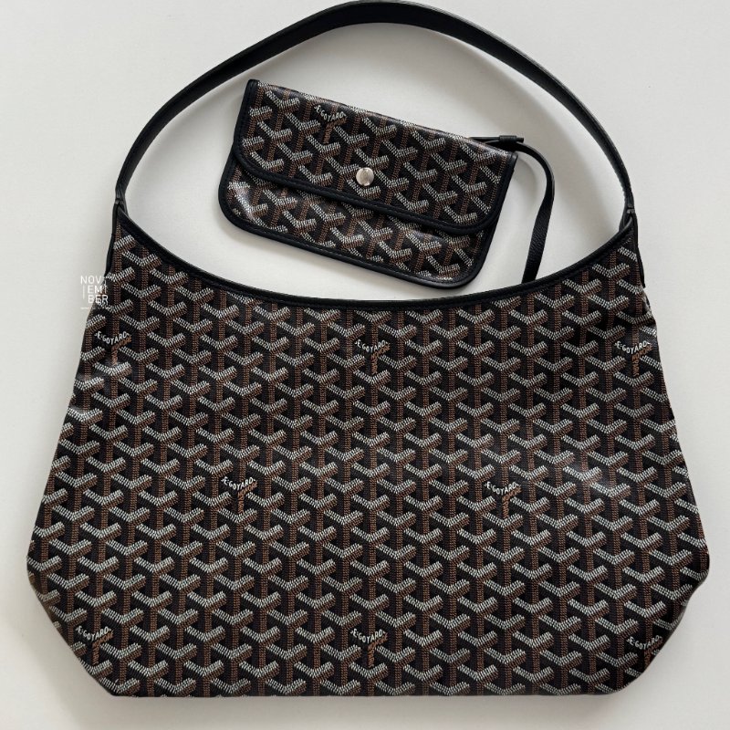 98新🖤 Goyard 戈雅 Hobo 黑-1