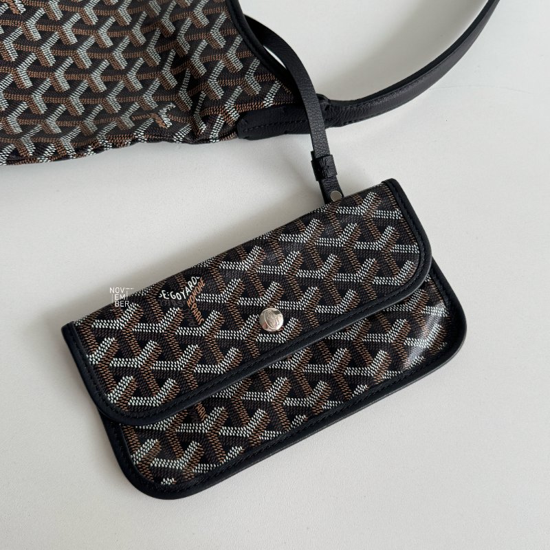 98新🖤 Goyard 戈雅 Hobo 黑-3