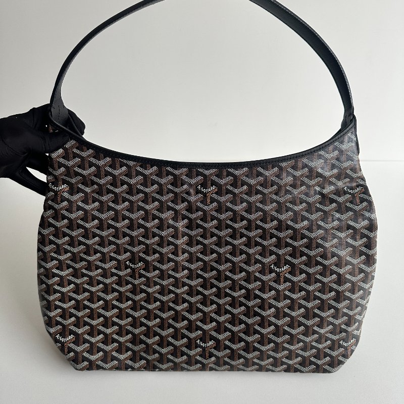 98新🖤 Goyard 戈雅 Hobo 黑-14