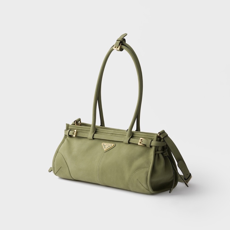 Prada 女士 Bonnie 中號單肩包均碼碼中號、32cm*15.5cm*12cm-2