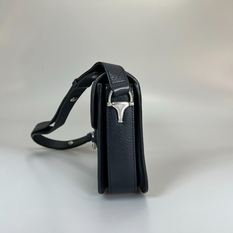 GUCCI 602201  藍色1955肩背包 小號-3