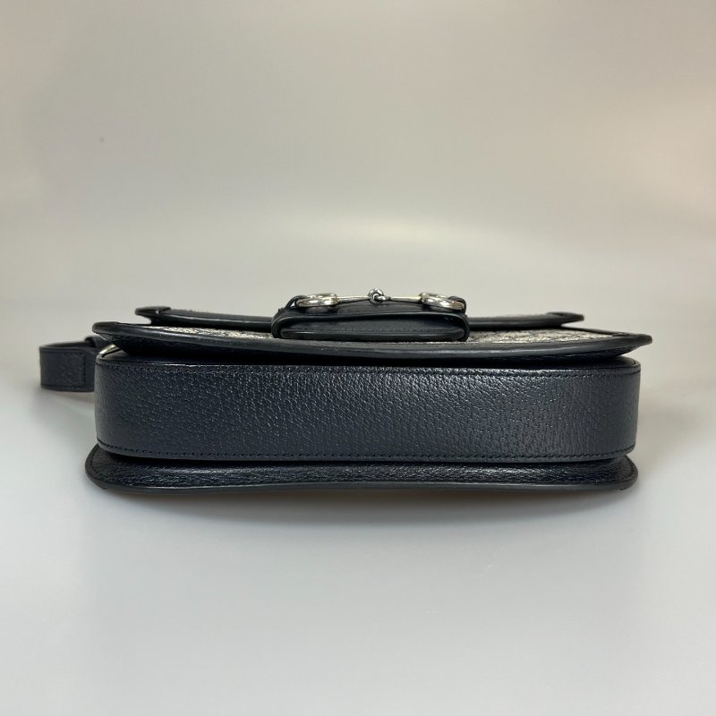 GUCCI 602201  藍色1955肩背包 小號-4