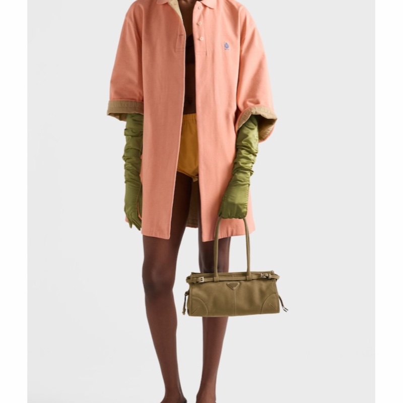 Prada 女士 Bonnie 中號手提包均碼碼中號、32cm*12cm*15.5cm-5