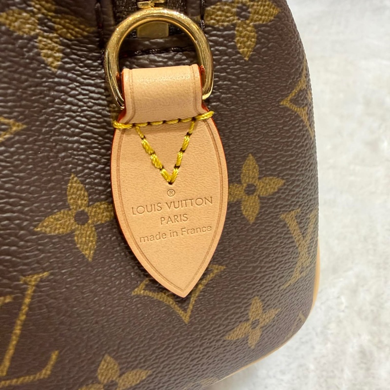 【全新全配】LV Speedy Bandoulière 20 經典老花 提花織帶-3
