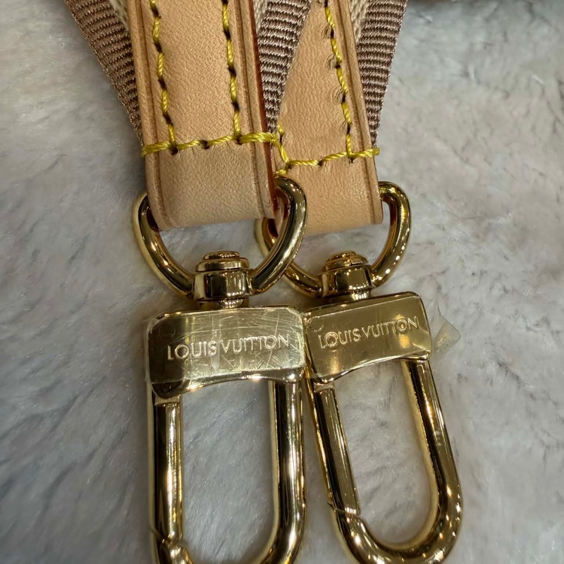 【全新全配】LV Speedy Bandoulière 20 經典老花 提花織帶-13