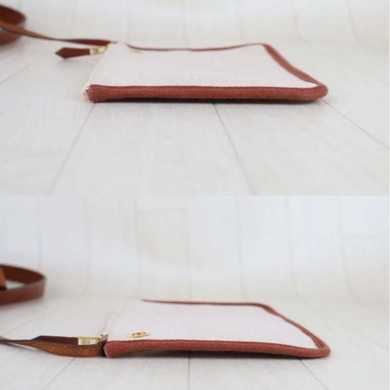 「JL精品代購」98新 Hermes 愛馬仕狂躁新娘herbag31 米拼紅棕金扣-16