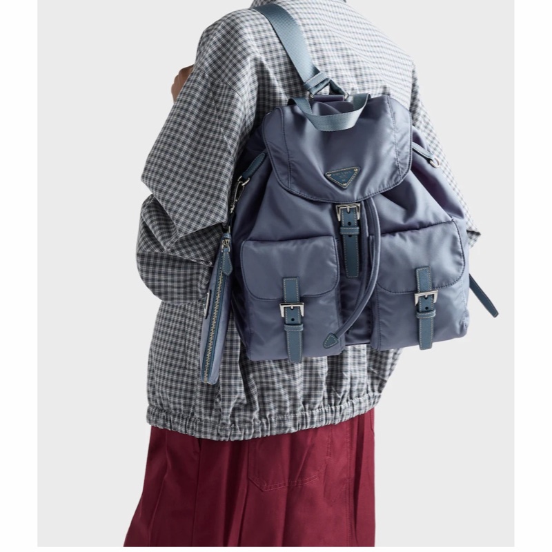 Prada 女士 中號 Re-Nylon 背包均碼碼30cm*15cm*32cm-4