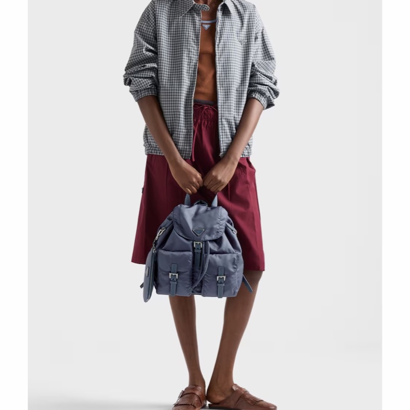 Prada 女士 中號 Re-Nylon 背包均碼碼30cm*15cm*32cm-5