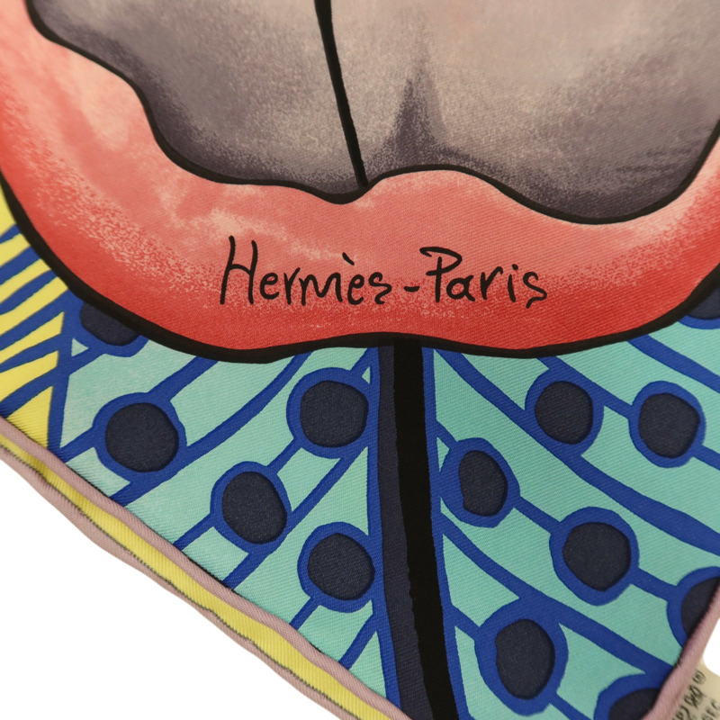 HERMES 絲質Scarf 90x90絲巾-6