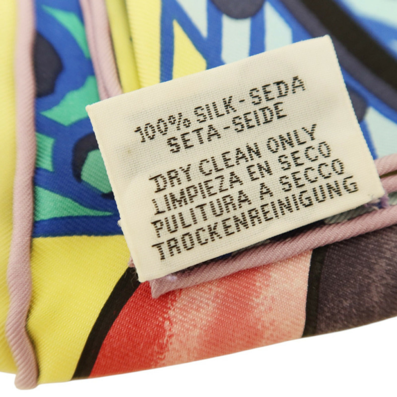 HERMES 絲質Scarf 90x90絲巾-7